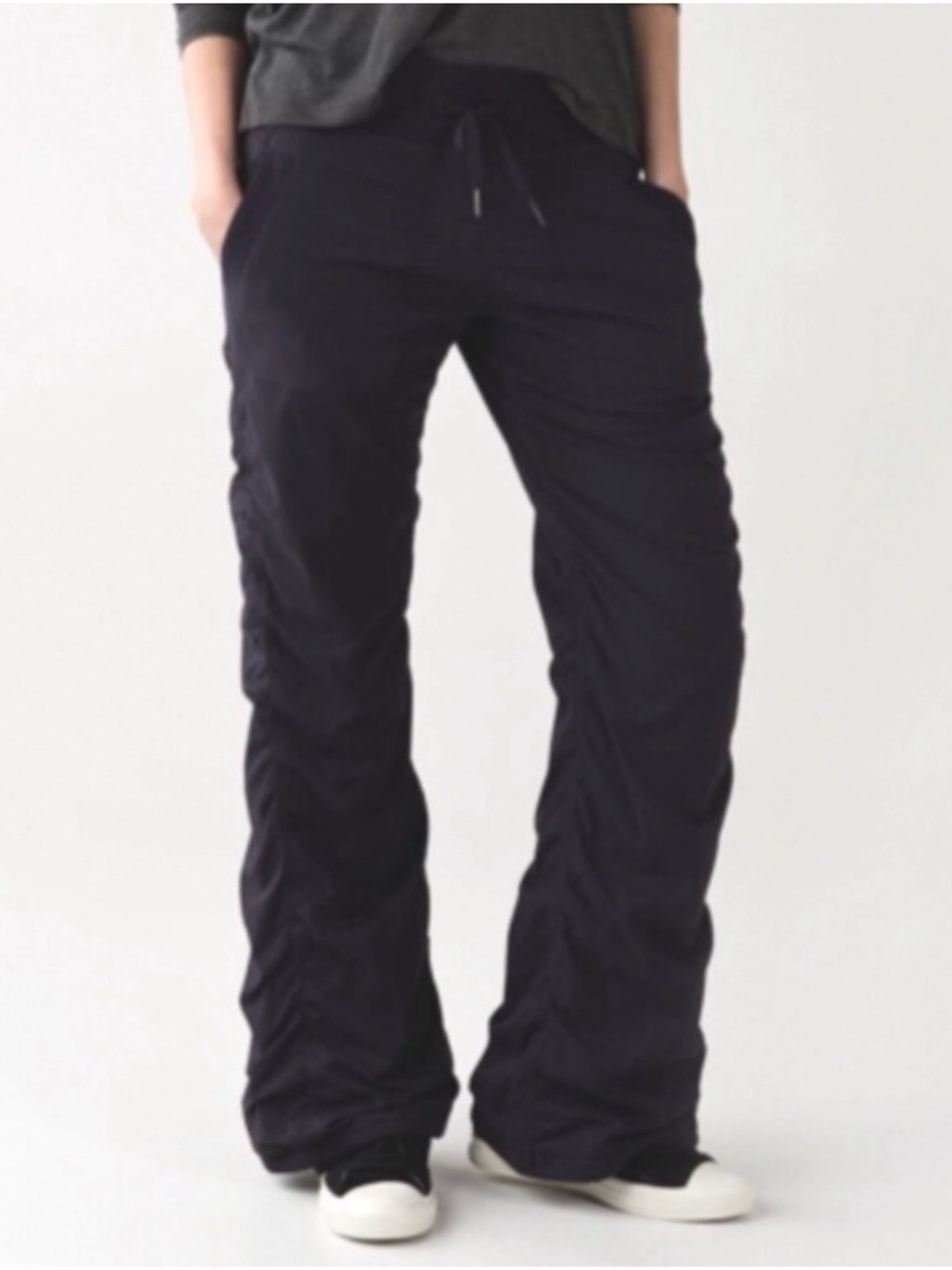 Lululemon Athletica Black Dance Studio Unlined Pants Sz 10